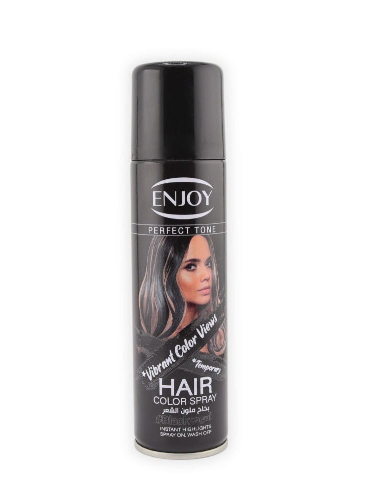 Hair colour spray Black 150ml